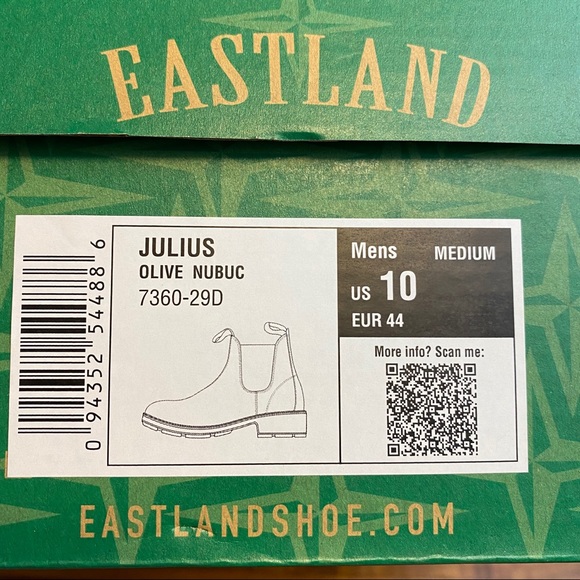 Eastland Justin Leather Chelsea Boot - New in Box - Picture 8 of 8